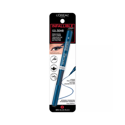 Delineador Loreal Infallible Grip Eye Liquid Liner 615 Azul