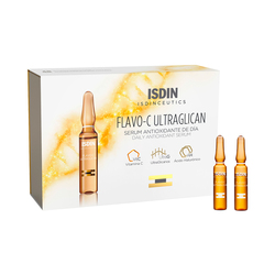 Ampollas Facial Isdin Flavo-C Ultraglican Srum Antioxidante Da 2ml de 10 Unidades