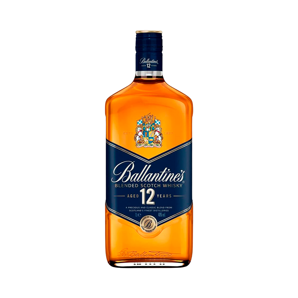 M10082.png Whisky Ballantine's 12 Anos 1 Litro - Imagen 1