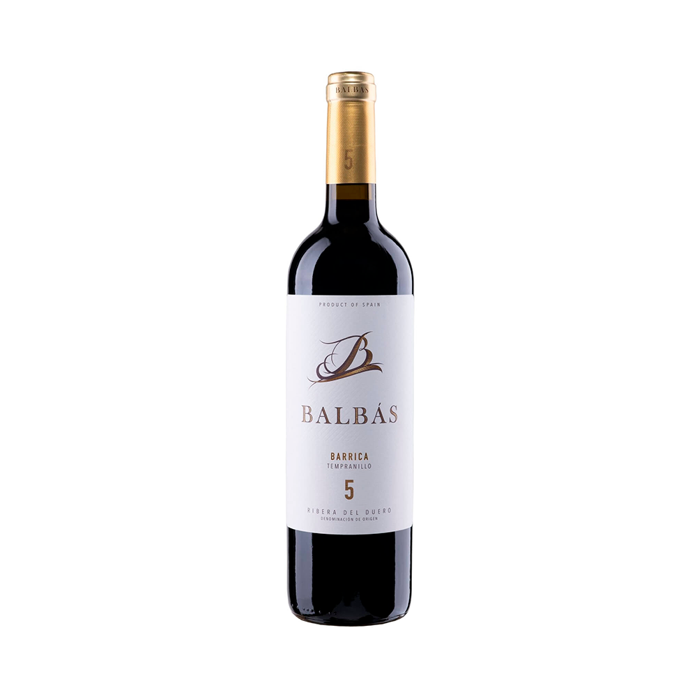 M1852241.png Vino Balbas 5 Tinto Barrica 750ml - Imagen 1