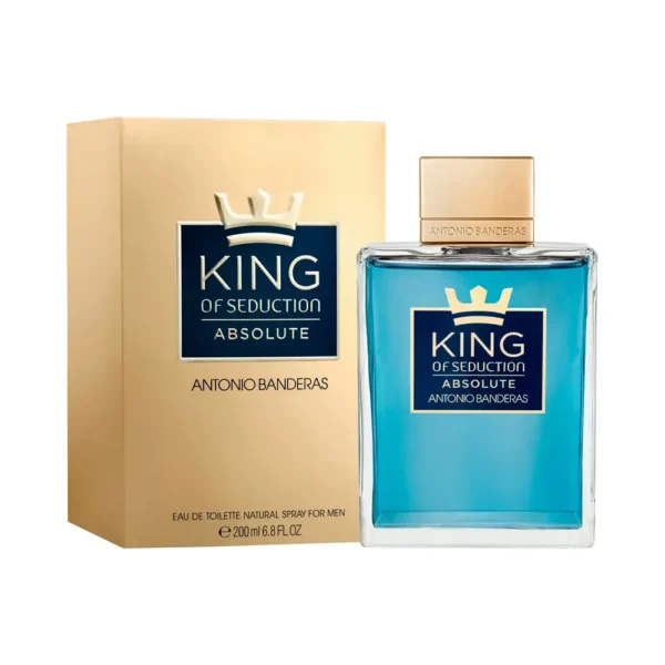 P1000782.webp Perfume Masculino Antonio Banderas King Of Seduction Absolute 200ml EDT - Imagen 1