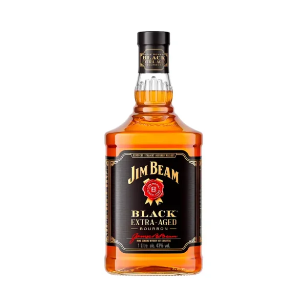 P10055.webp Whisky Jim Beam Black 1 Litro - Imagen 1