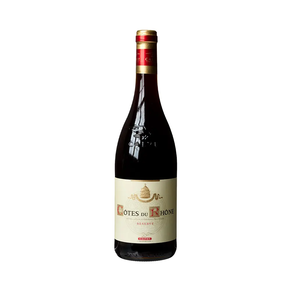 P10215.webp Vino Calvet Reserve Cotes Du Rhone 750ml - Imagen 1