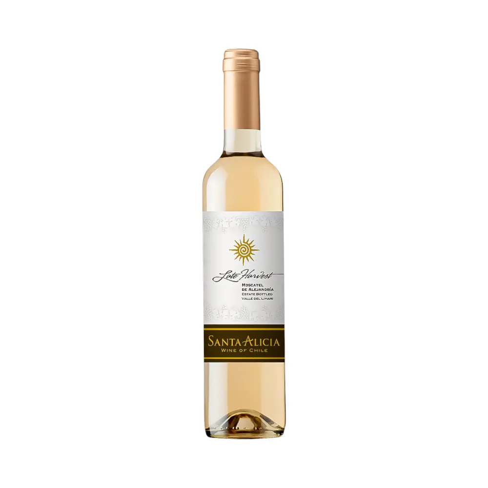 P10247.webp Vino Santa Alicia Late Harvest Moscatel 500ml - Imagen 1