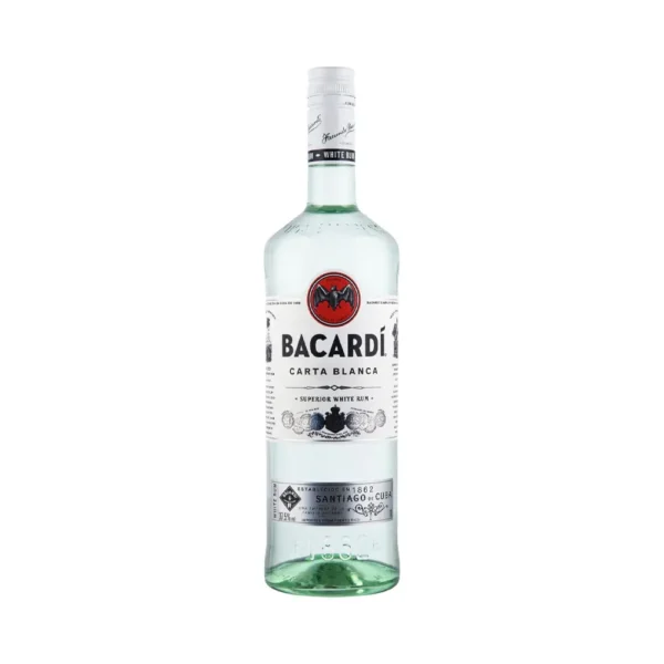 P10987.webp Ron Bacardi Carta Blanca - 980ml - Imagen 1