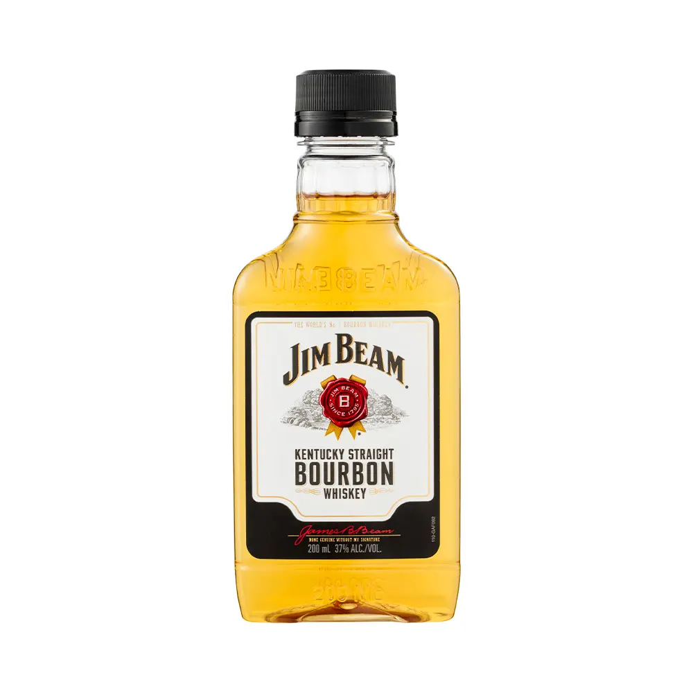 P11070.webp Whisky Jim Beam Bourbon 200ml - Imagen 1