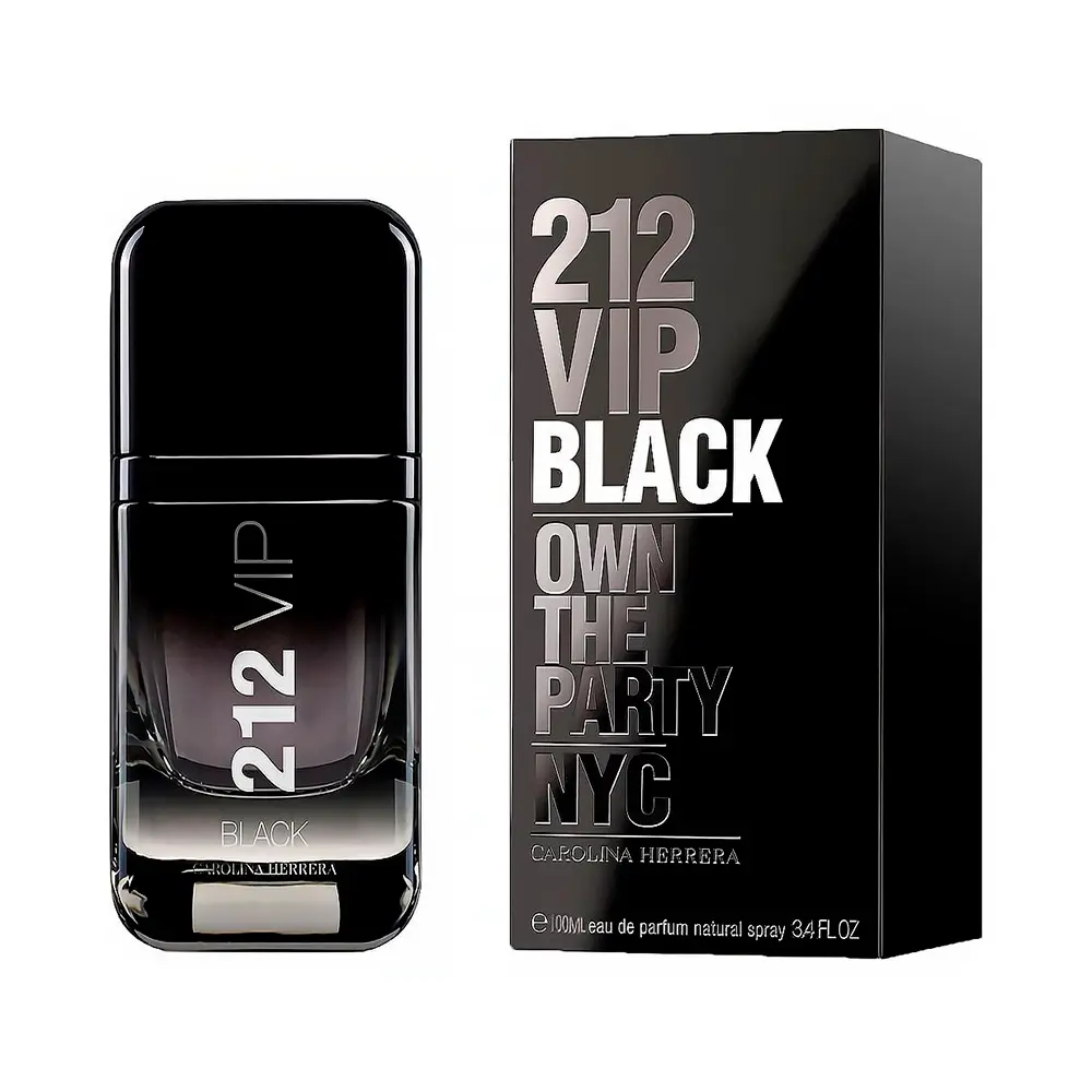 P1234490.webp Perfume Carolina Herrera 212 VIP Black EDP 100ml - Masculino - Imagen 1
