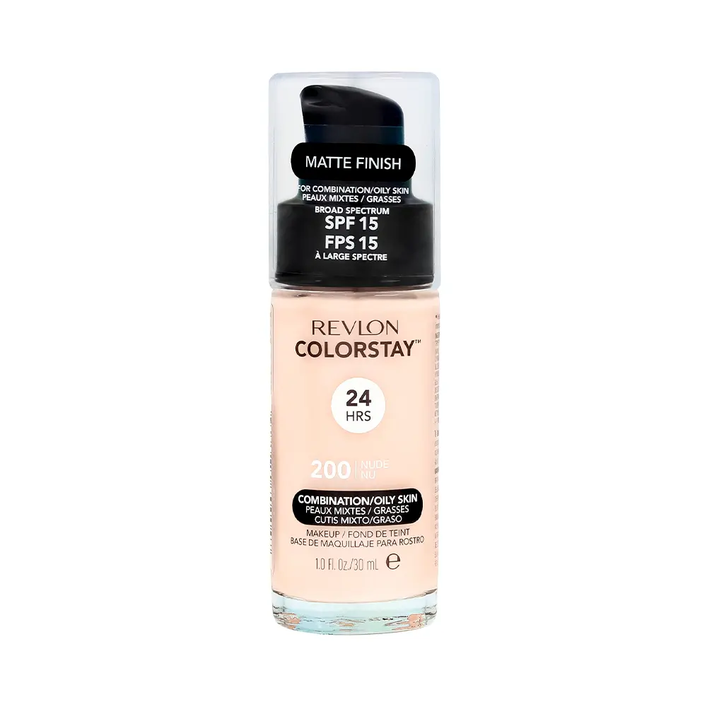 P1235231.webp Base Liquida Revlon Colorstay Combination Oily Skin 200 Nude 30ml - Imagen 1