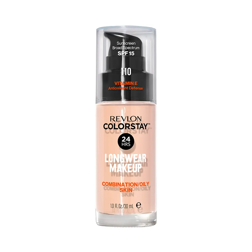P1235237.webp Base Liquida Revlon Colorstay Combination Oily Skin FPS15 110 Ivory 30ml - Imagen 1