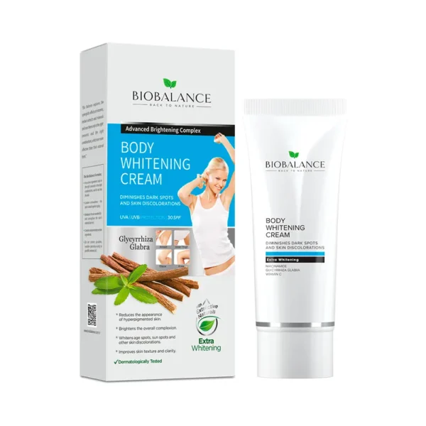 Crema Aclarante Bio Balance Body Whitening - 60ml - Imagen 1