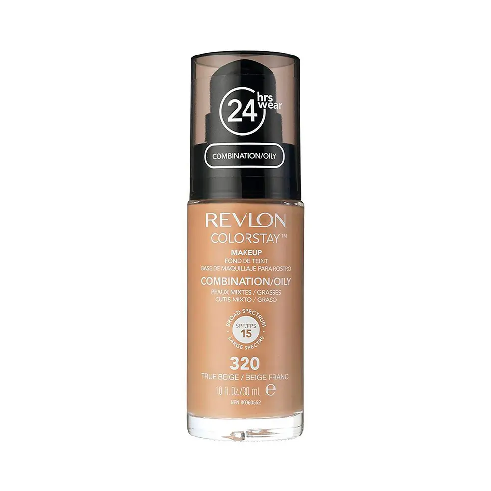 P1235503.webp Base Liquida Revlon Colorstay Combination Oily Skin 320 Beige Medio 30ml - Imagen 1