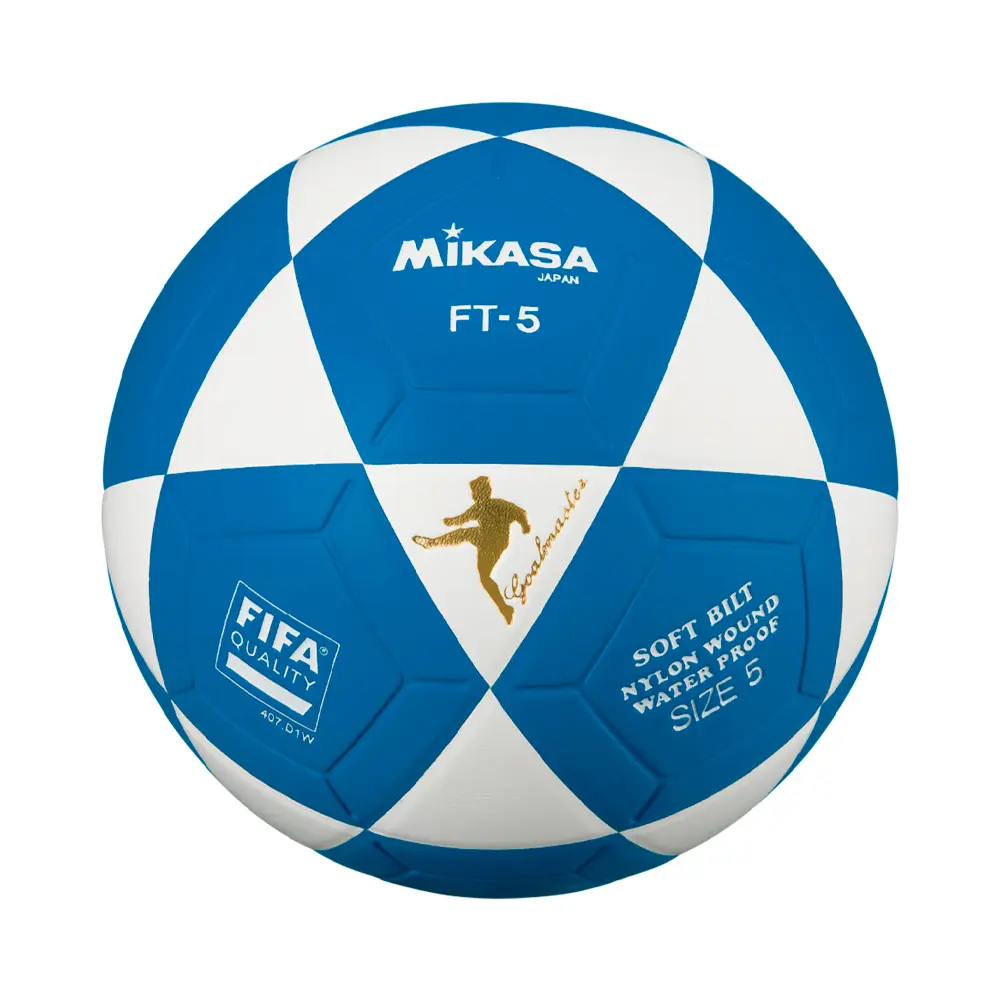 P1237245.webp Pelota Mikasa FT-5 Azul con Blanco - Imagen 1