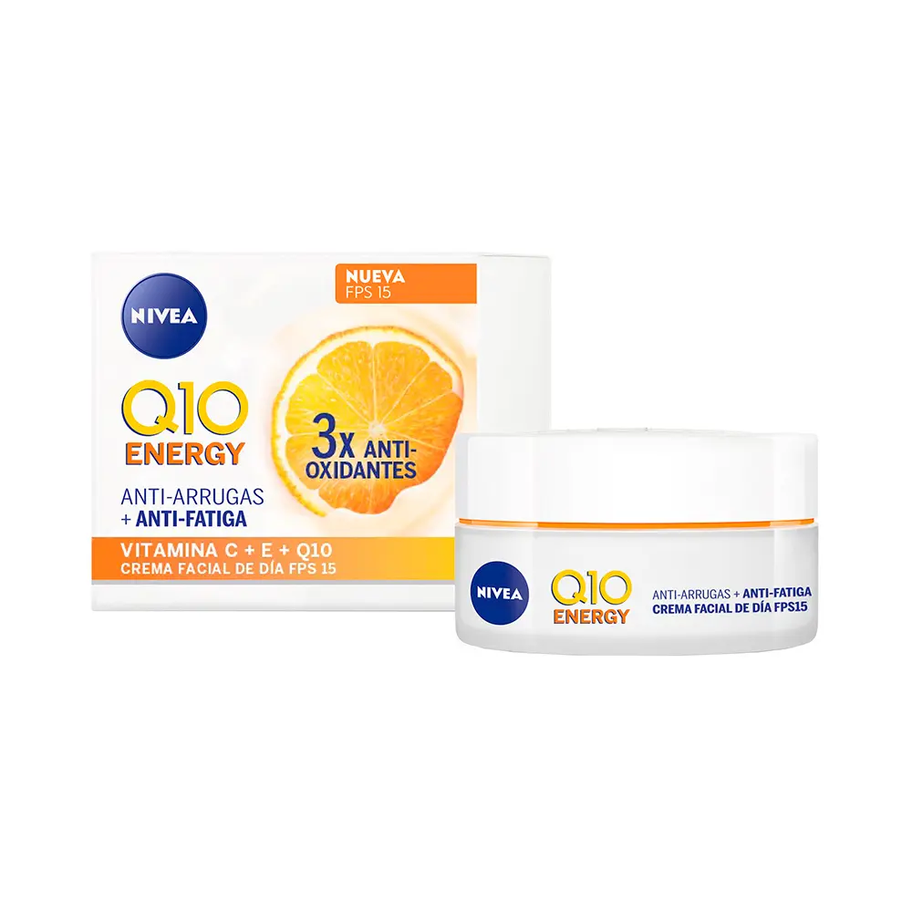 P1237909.webp Crema Facial Nivea Q10 Plus Energy 50ml - Imagen 1