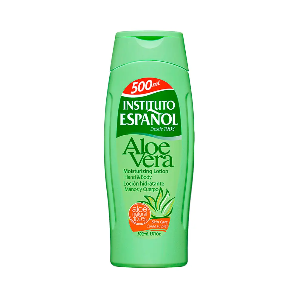 P1239890.webp Crema Corporal Hidratante Aloe Vera Instituto Español 500ml - Imagen 1