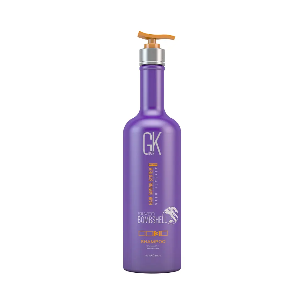 P1241247.webp Shampoo Matizador Silver Bombshell GKhair 710ml - Imagen 1
