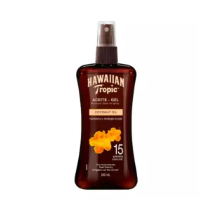 Aceite Gel Protector Solar en Spray Hawaiian Tropic SPF15 240ml