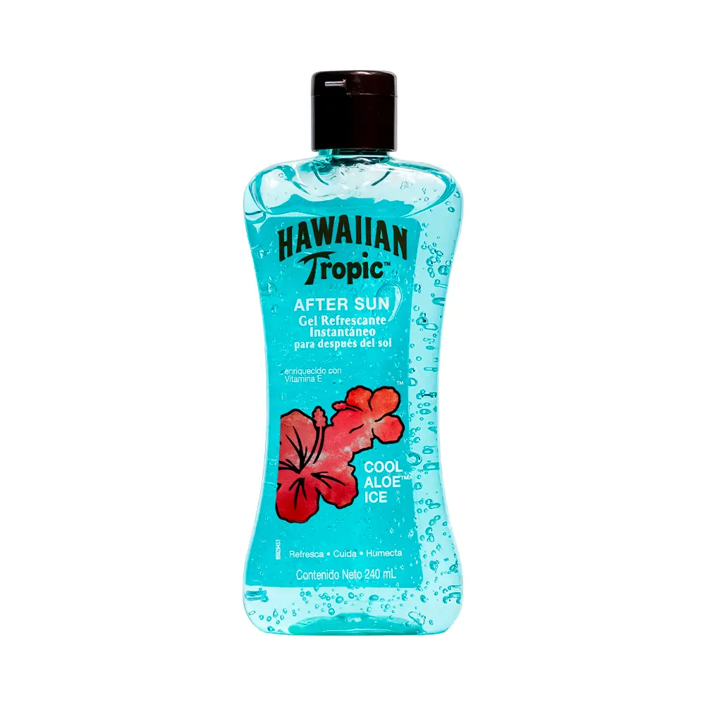 P1244274.webp Gel Refrescante After Sun Hawaiian Tropic Cool Aloe Ice 240ml - Imagen 1