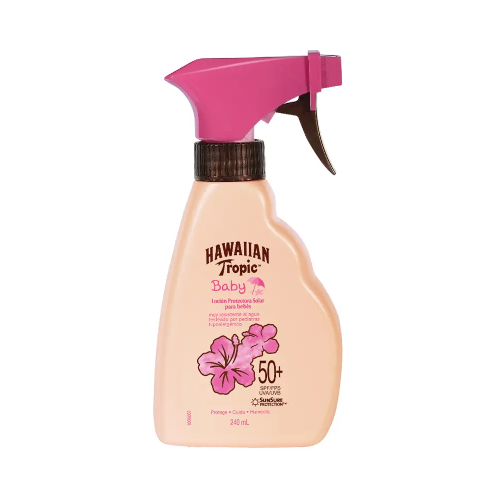 P1244284.webp Loci?n Protector Solar Hawaiian Tropic Baby FPS50 240ml - Imagen 1