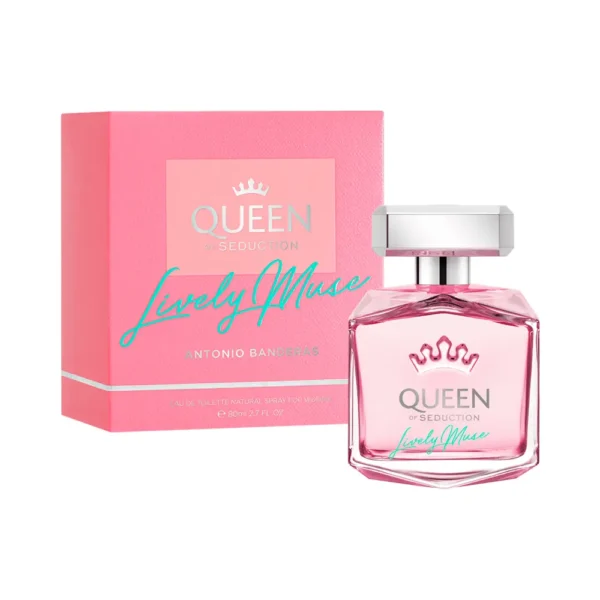 Perfume Antonio Banderas Queen Of Seduction Lively Muse EDT 80ml – Femenino - Imagen 1