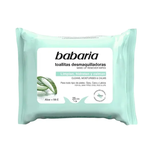 P1247903-1.webp Toallita Desmaquillante Babaria Aloe Vera + Vitamina E - Imagen 1