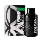 Perfume Masculino Benetton Colors Man Black Intenso EDP 100ml