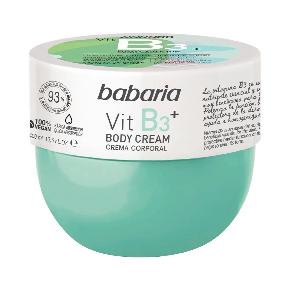 P1247986-1.webp Crema Corporal Babaria Vitamina B3 400ml - Imagen 1
