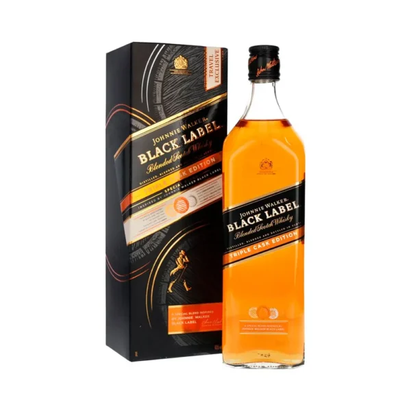 P1248153-1.webp Whisky Johnnie Walker Black Label Triple Cask Edition 1 litro - Imagen 1
