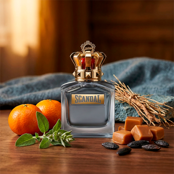 Perfume Jean Paul Gaultier Scandal Pour Homme 50ml EDT - Masculino - Imagen 3