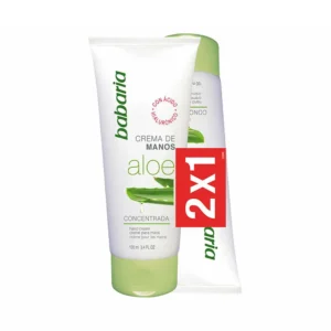 Crema de Manos Babaria Aloe Vera Pack 2x1 100ml