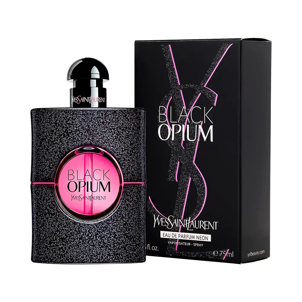 P1249387.webp Perfume Femenino Yves Saint Laurent Black Opium Neon 75ml EDP - Imagen 1