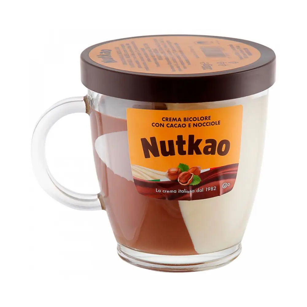P1249740.webp Crema de Cacao y Avellana Duo Nutkao Taza 330g - Imagen 1