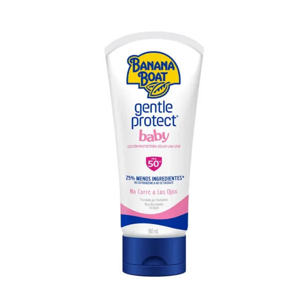 Protector Solar Banana Boat Gentle Protect Baby FPS50 180ml - Imagen 1