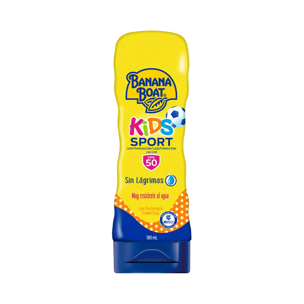 P1250210.webp Protector Solar Banana Boat Kids Sport FPS50 180ml - Imagen 1