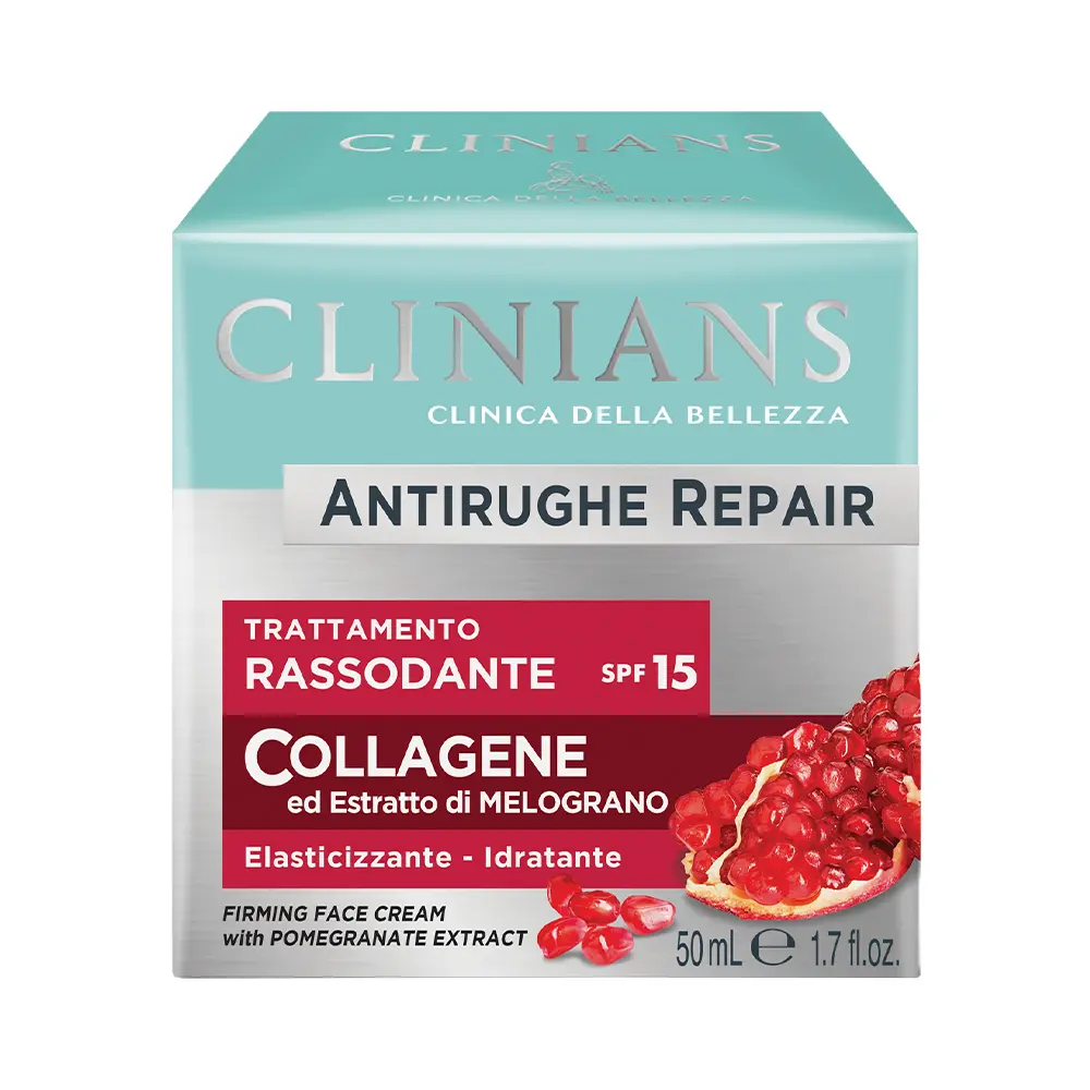 P1250498.webp Crema Facial Clinians Reafirmante Antiarrugas Reparador SPF15 50ml - Imagen 1