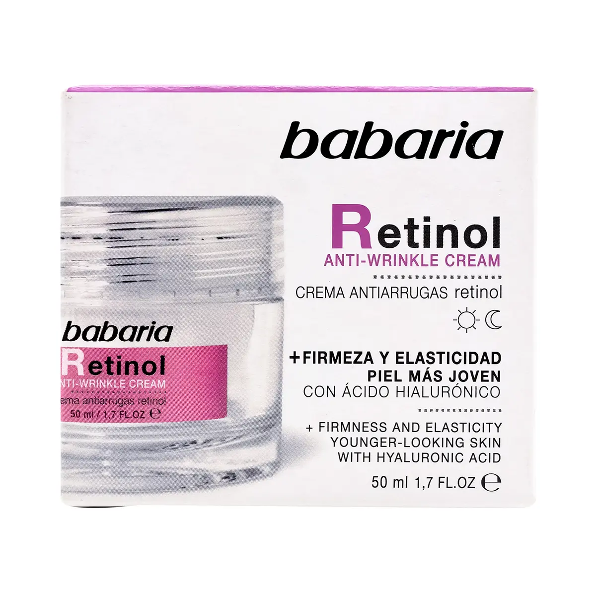P1250538-1.webp Crema Facial Retinol Babaria 50ml - Imagen 1