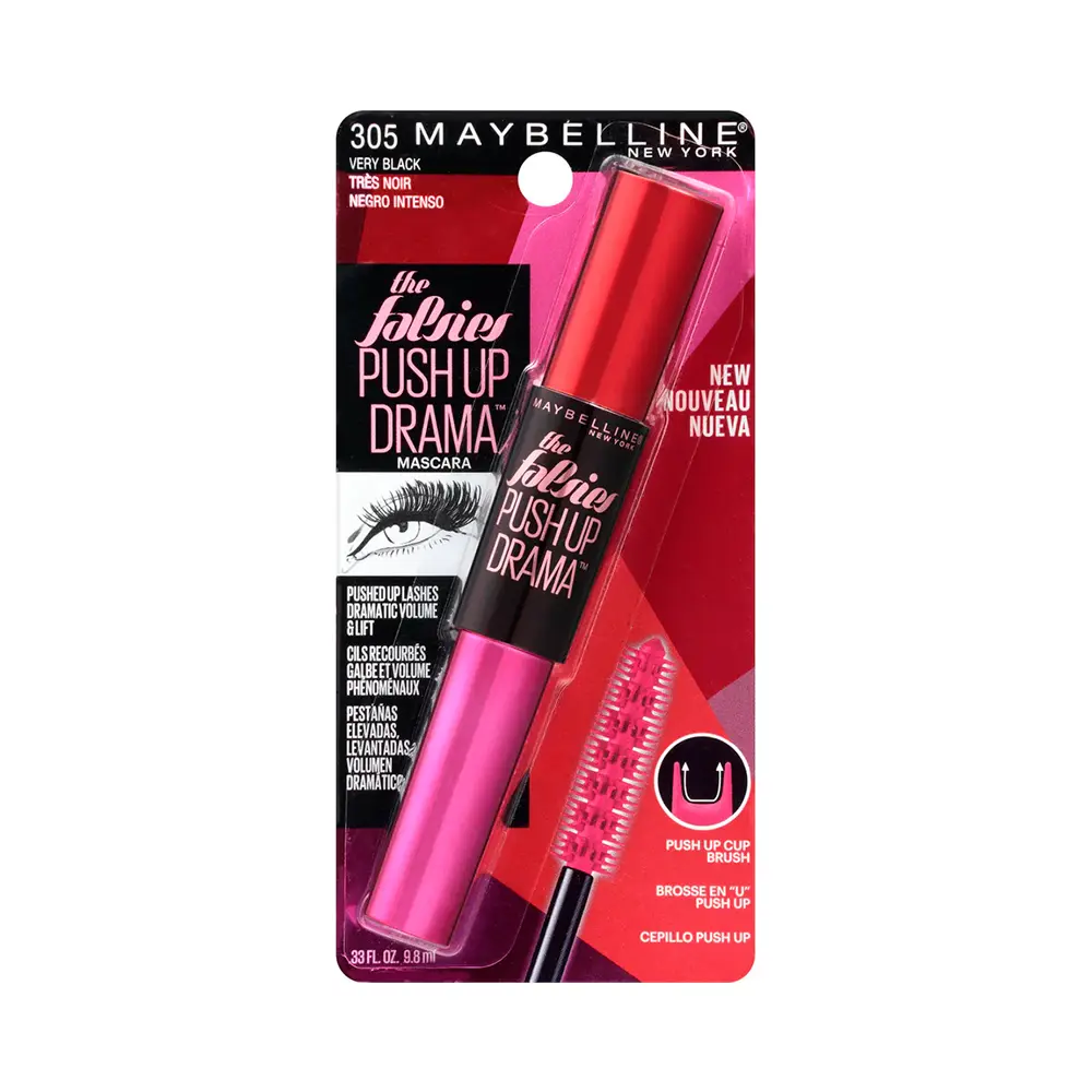 P1251362.webp M?scara de Pesta?as Maybelline The Falsies Push Up Drama 305 Very Black - Imagen 1