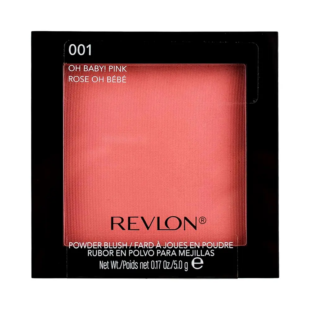P1251749.webp Blush Powder Revlon Oh Baby Pink 001 - Imagen 1