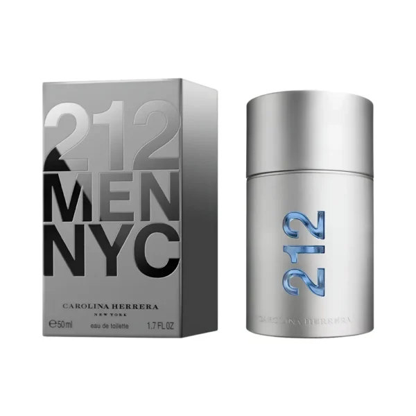 P13925.webp Perfume Carolina Herrera 212 Men NYC EDT 50ml – Masculino - Imagen 1