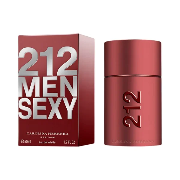 Perfume Carolina Herrera 212 Sexy Men EDT 50ml - Masculino - Imagen 1