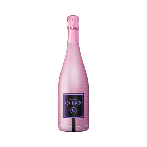 Champagne Carbon Rose Luminous Sleeve 750ml - Imagen 1