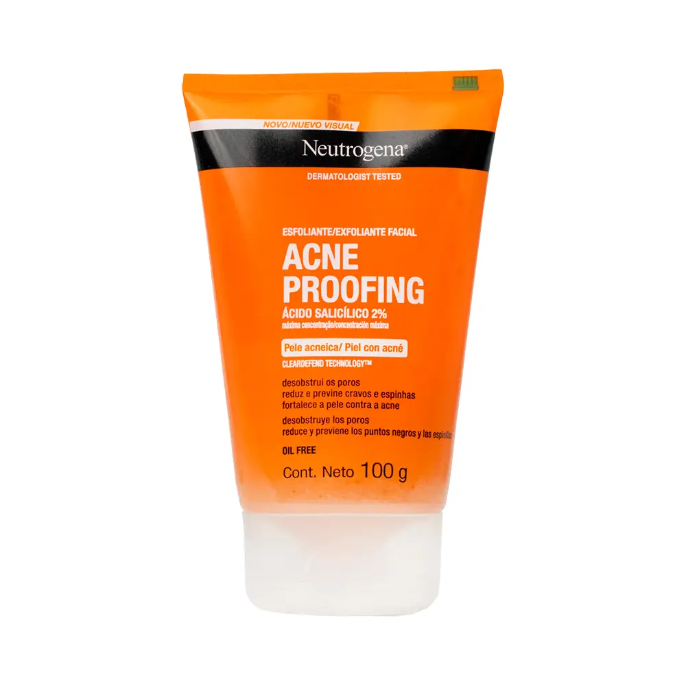 P1849161.webp Exfoliante Facial Neutrogena Acne Proofing 100g - Imagen 1