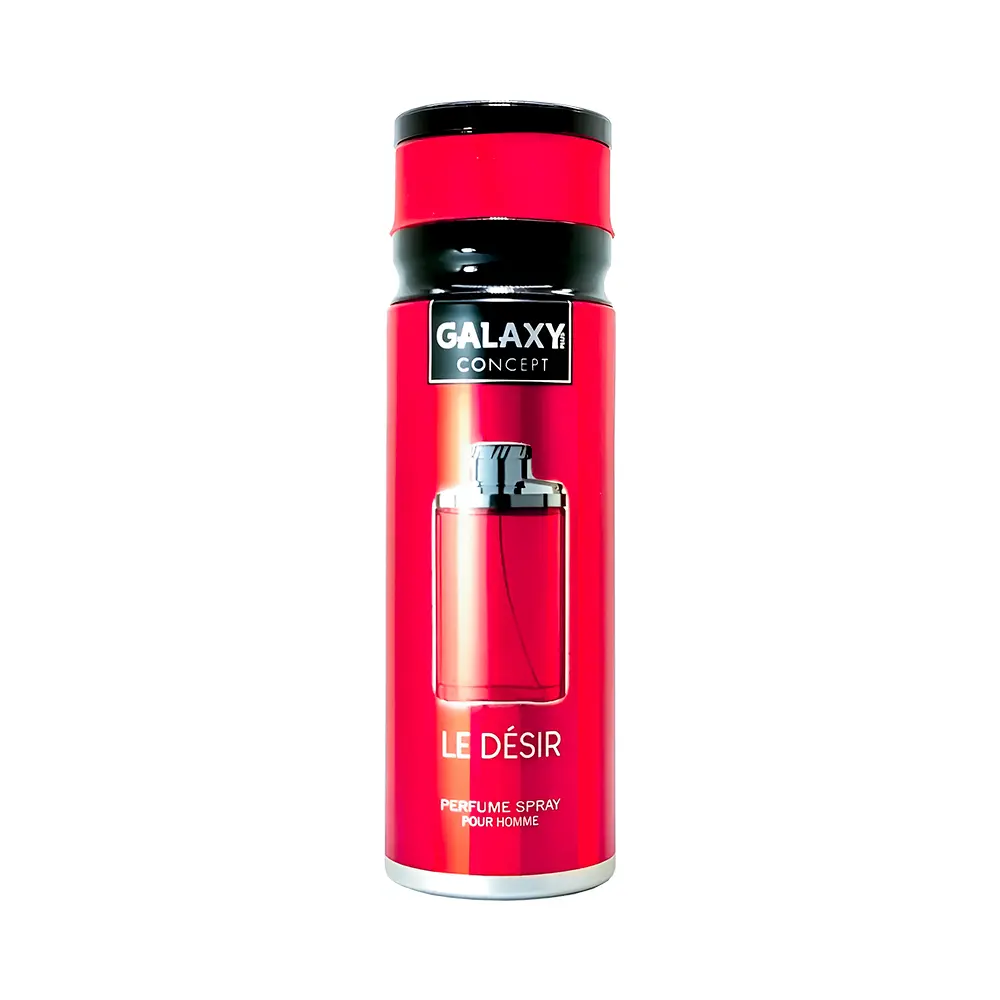 P1849278.webp Spray Corporal Perfumado Masculino Galaxy Concept Le Desir 200ml - Imagen 1
