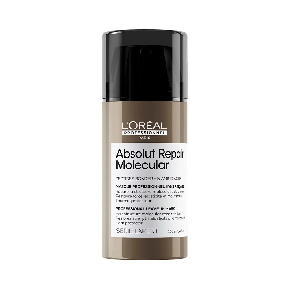 P1851472.webp M?scara Capilar Loreal Leave In Absolut Repair Molecular 100ml - Imagen 1