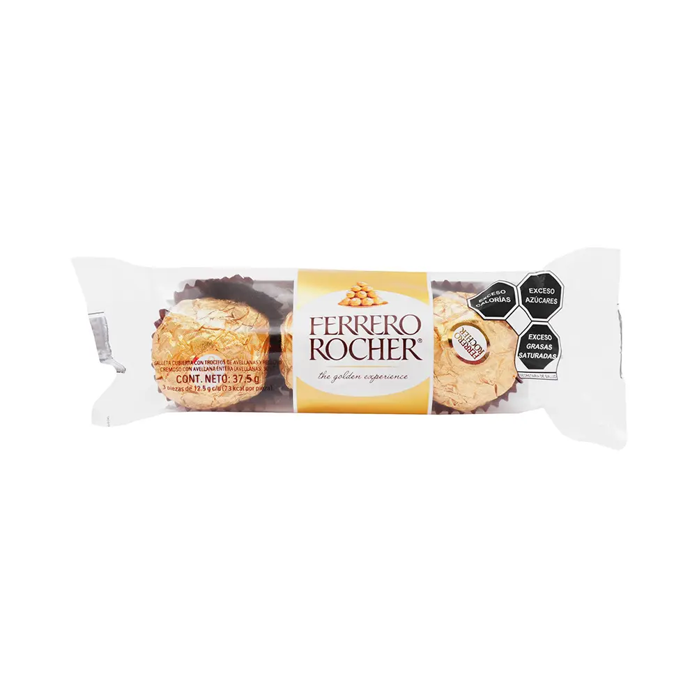 P25699.webp Bombones Ferrero Rocher 3 Uni - Imagen 1