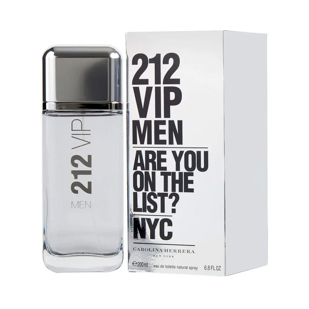 P883085.webp Perfume Carolina Herrera 212 VIP Men EDT 200ml - Masculino - Imagen 1