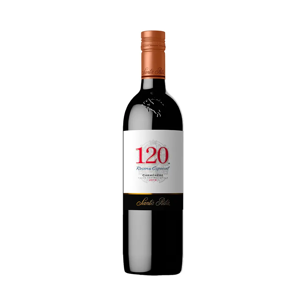 P885374-1.webp Vino Santa Rita Reserva Especial 120 Carmenere 750ml - Imagen 1