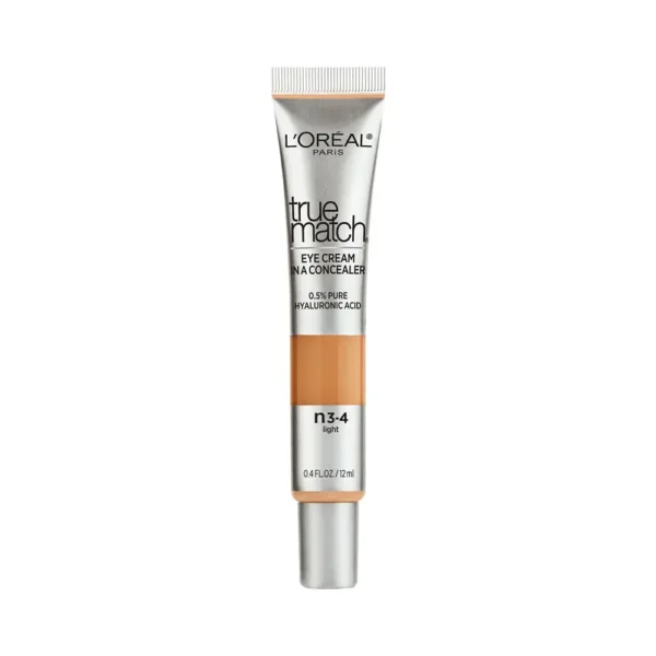 Corrector de Ojos Loreal True Match Puro Acido Hialuronico light N3-4 - Imagen 1