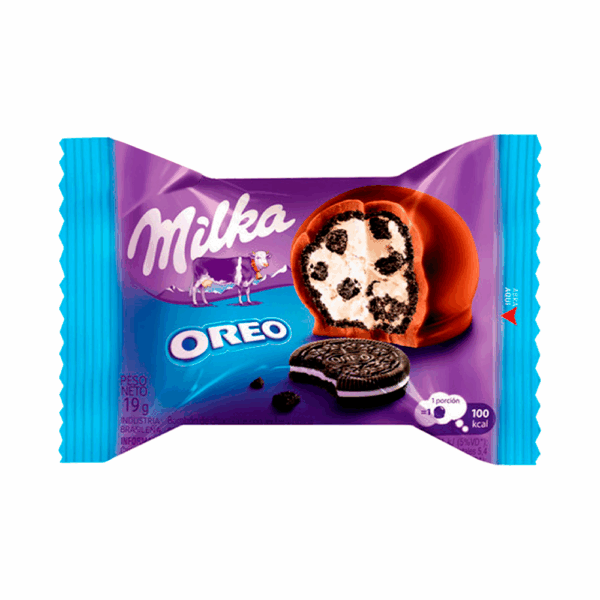 Bombón Chocolate Milka con Relleno de Oreo 13 Unidades - 247g - Imagen 2