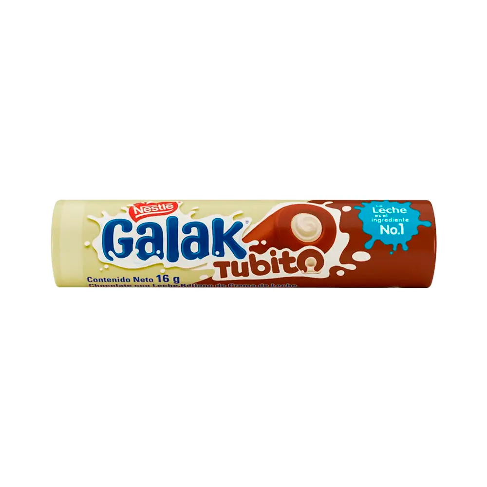 P8989264 Chocolate Galak Tubito Nestle 16gr - Imagen 1
