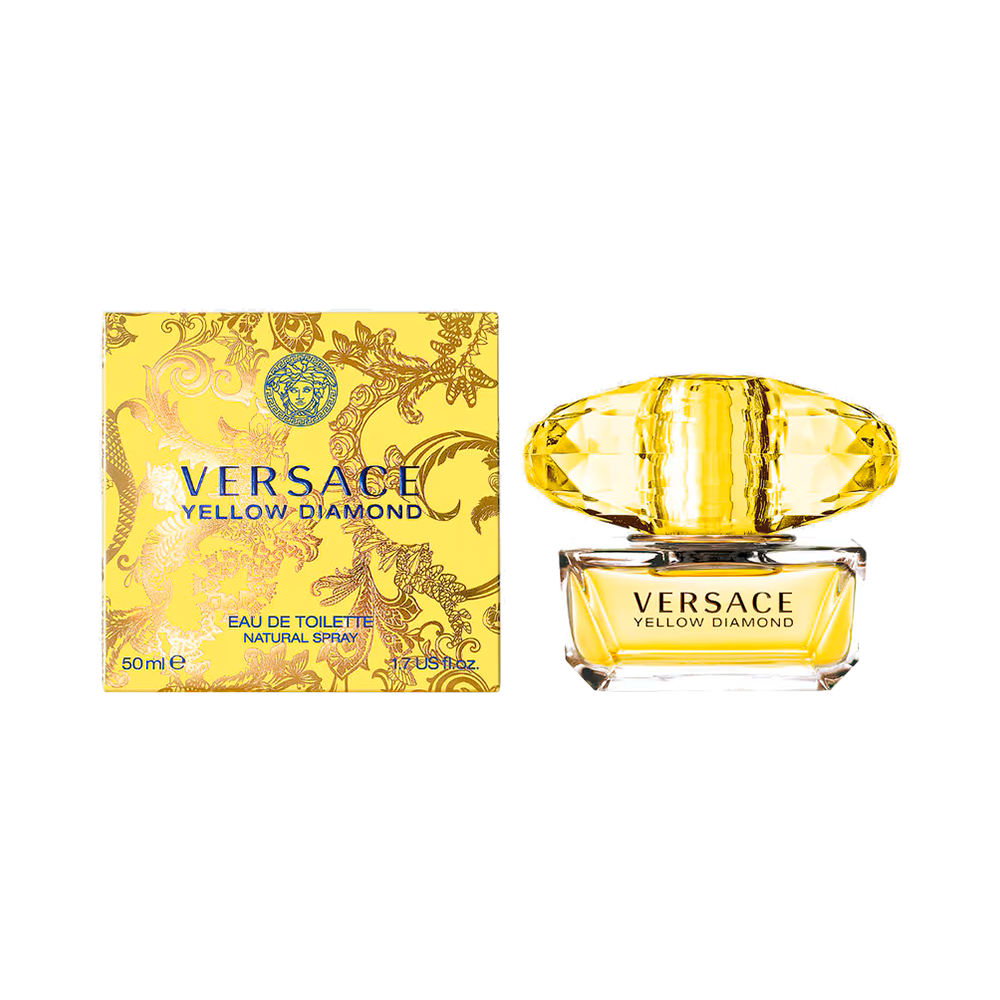 P51152 Perfume Versace Yellow Diamond EDT 50ml - Femenino - Imagen 1